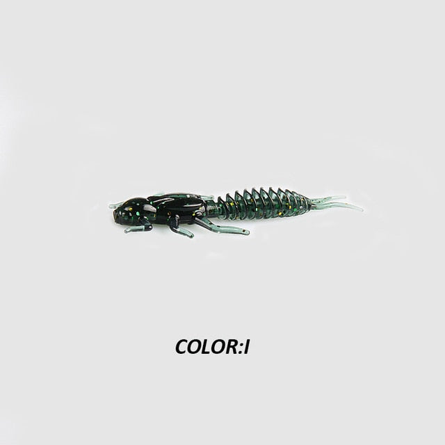 Reach Soft Lures  Soft Plastic Lures Larva   Floating  Swimbaits Silicone Soft Bait Worm - KiwisLove
