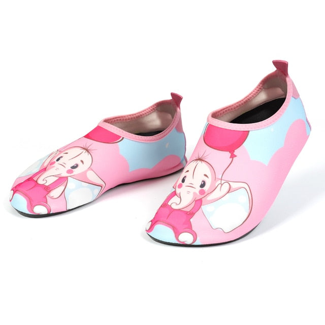 Kids Quick Dry Snorkel Swim Aqua Water Shoes Casual Footwear Slippers - KiwisLove