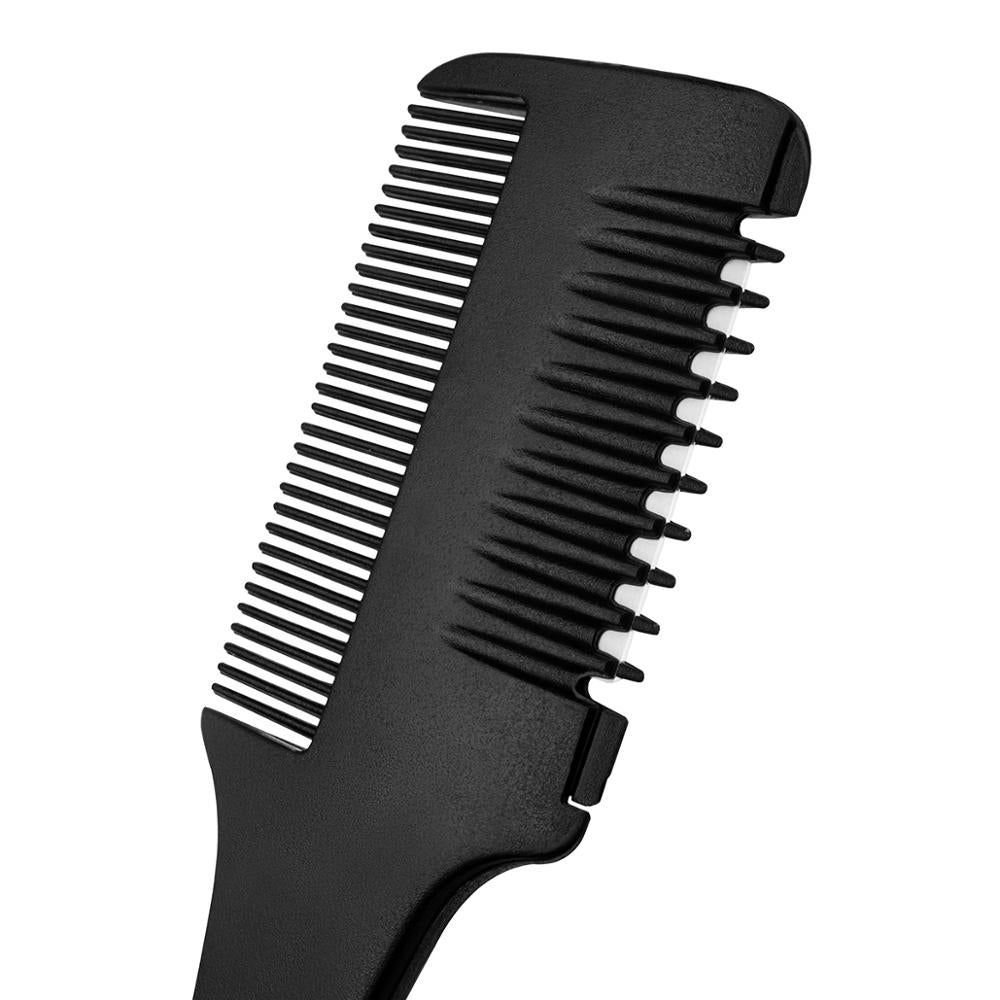 New Hair Razor Comb Cutting Thinning Comb Trimmer with 5 Blades - KiwisLove