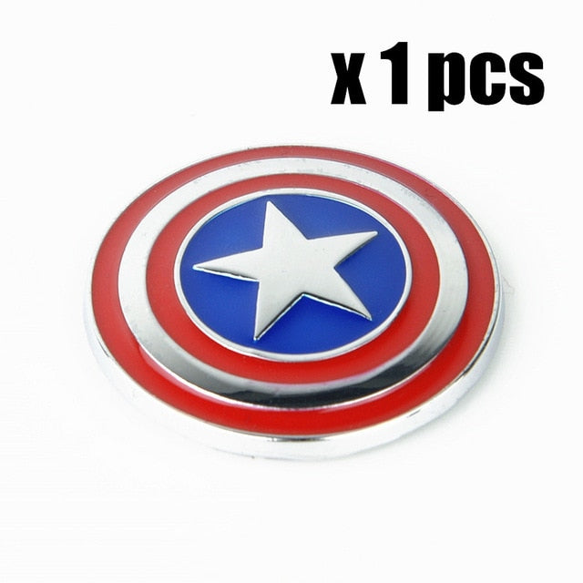 3D Punisher Skull Deadpool Magwell Metal Decal Badge Sticker AR15 AK47 M4 M16 Airsoft Rifle Pistol - KiwisLove