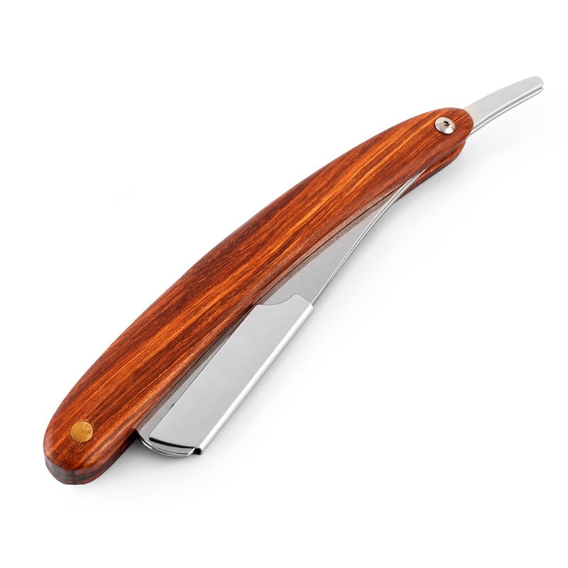 QSHAVE Straight Razor Classic Safety Shaver Fit half Piece Double Edge Blade - KiwisLove