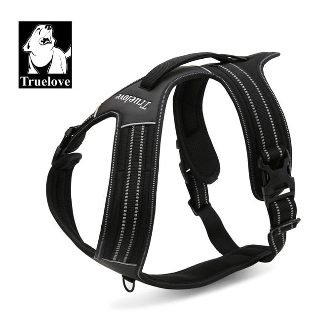 Truelove Sport Nylon Reflective No Pull Dog Harness  Pet Vest with Handle - KiwisLove