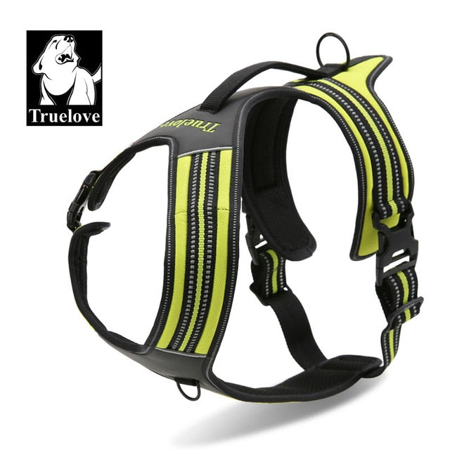 Truelove Sport Nylon Reflective No Pull Dog Harness  Pet Vest with Handle - KiwisLove