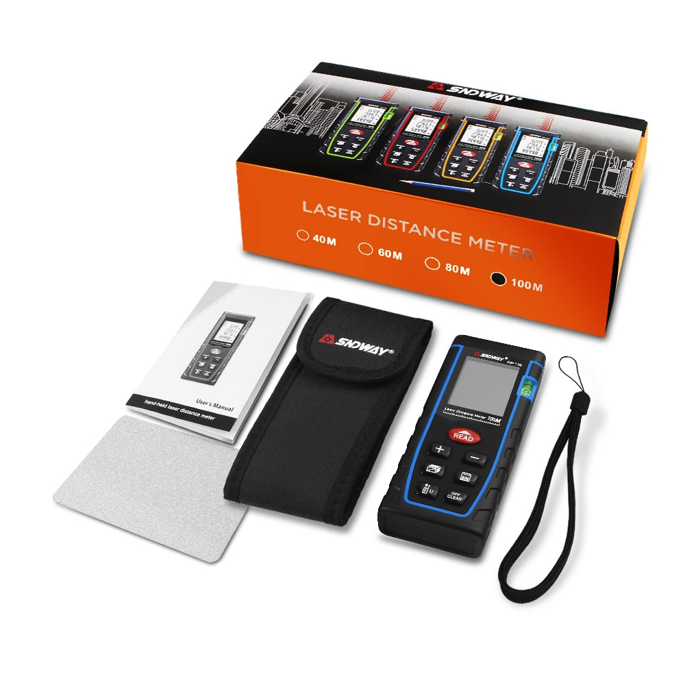 SNDWAY laser distance meter rangefinder trena - KiwisLove