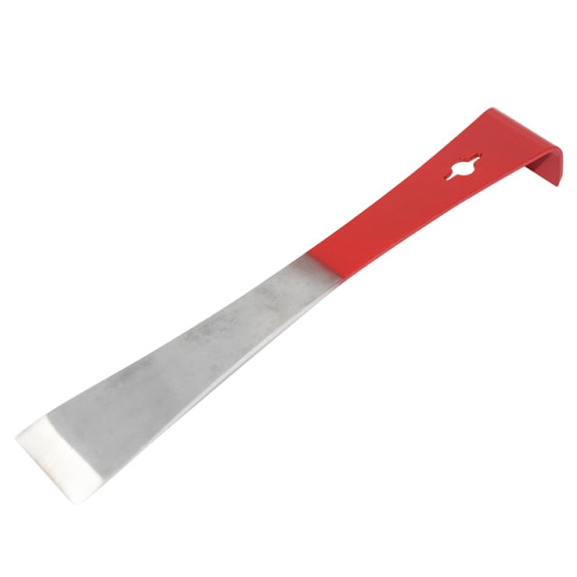 Stainless Steel J Shape J-type Tool Curved Tail Bee Hive Hook Scraper - KiwisLove