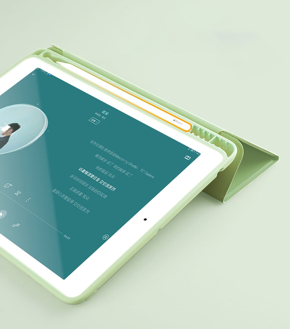 2021 Pro 11 3rd silicone case with pencil holder - KiwisLove