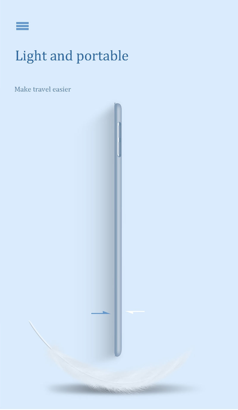 iPad Mini 5 silicone case with pencil holder - KiwisLove