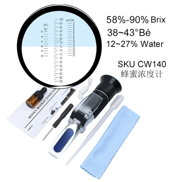 1 Set Bee Rearing For Hand Held Refractometer  Honey Detection - KiwisLove