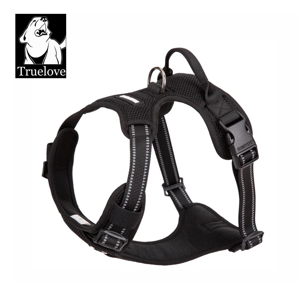 TRUELOVE Dog Harness Nylon Reflective Comfortable and Breathable Explosion-proof Small Medium Large Outdoor Camping HP5652 - KiwisLove