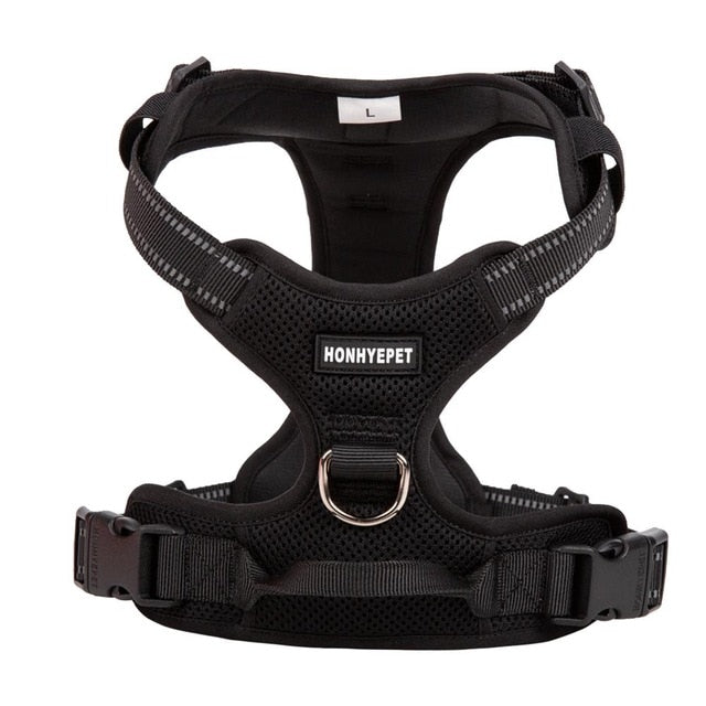 TRUELOVE Dog Harness Nylon Reflective Comfortable and Breathable Explosion-proof Small Medium Large Outdoor Camping HP5652 - KiwisLove