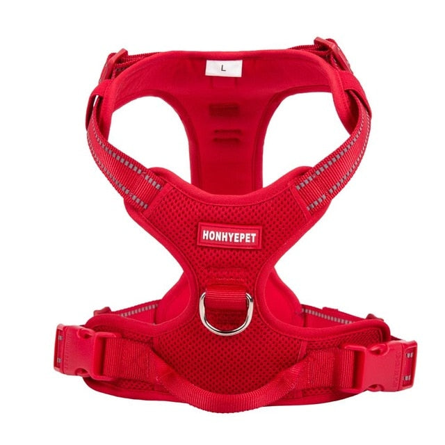 TRUELOVE Dog Harness Nylon Reflective Comfortable and Breathable Explosion-proof Small Medium Large Outdoor Camping HP5652 - KiwisLove