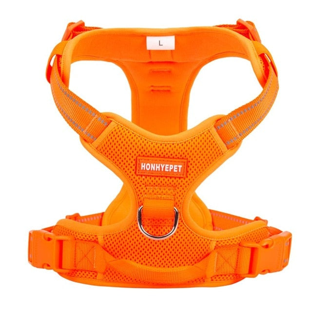 TRUELOVE Dog Harness Nylon Reflective Comfortable and Breathable Explosion-proof Small Medium Large Outdoor Camping HP5652 - KiwisLove