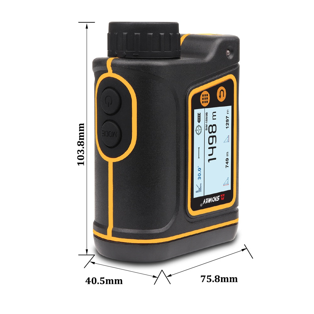 Laser Range Finder Digital Distance Meter Hunting  Golf - KiwisLove