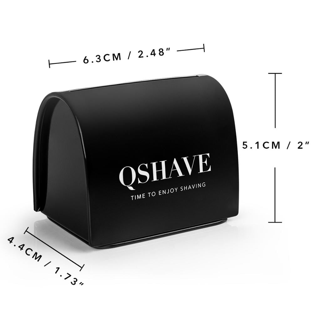 QSHAVE Blade Disposal Case Safe Storage Bank for Used Safety Razor Blades Household Safe Guard - KiwisLove