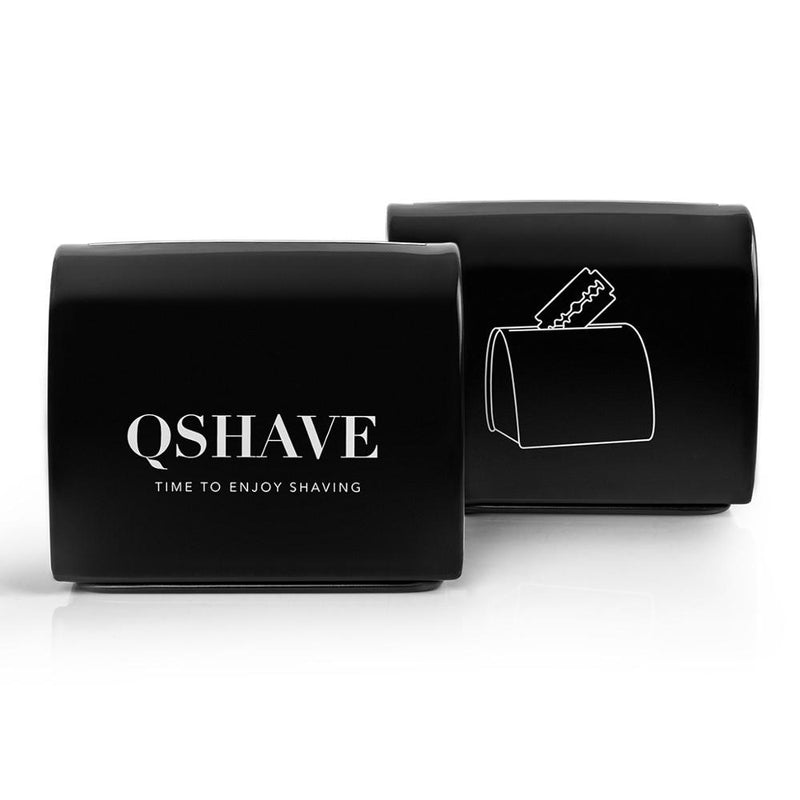 QSHAVE Blade Disposal Case Safe Storage Bank for Used Safety Razor Blades Household Safe Guard - KiwisLove