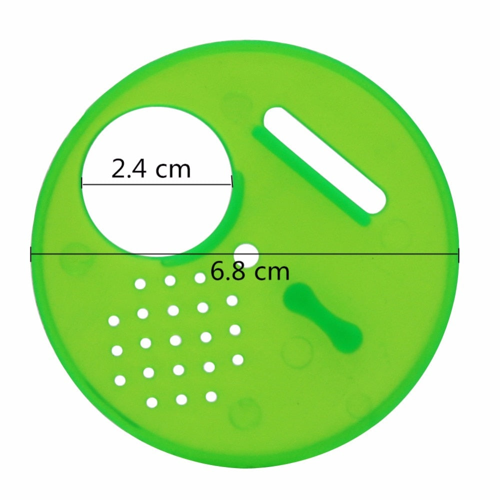 5 Pcs Beekeeping Tools Beehives Plastic Round  Nest Door Vents  Random Color - KiwisLove