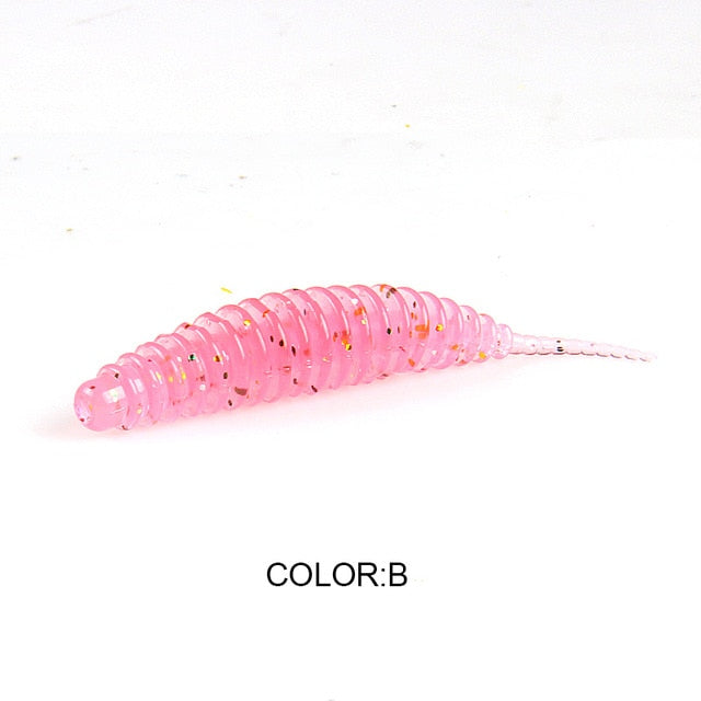 worm bait soft bait Tanta  fishing lures Pesca carp fishing bass lure Isca artificial PVA - KiwisLove