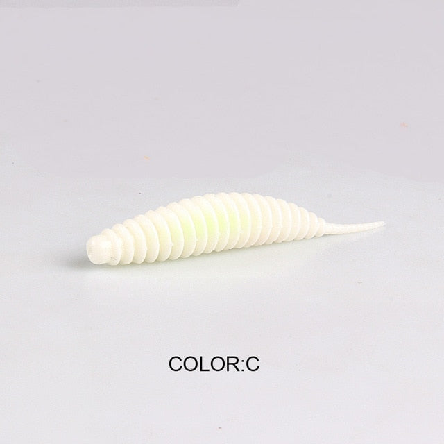 worm bait soft bait Tanta  fishing lures Pesca carp fishing bass lure Isca artificial PVA - KiwisLove