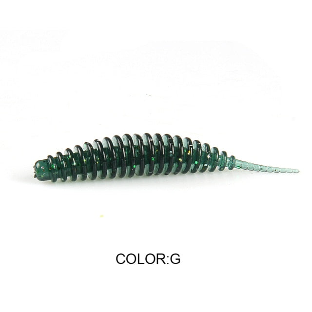 worm bait soft bait Tanta  fishing lures Pesca carp fishing bass lure Isca artificial PVA - KiwisLove