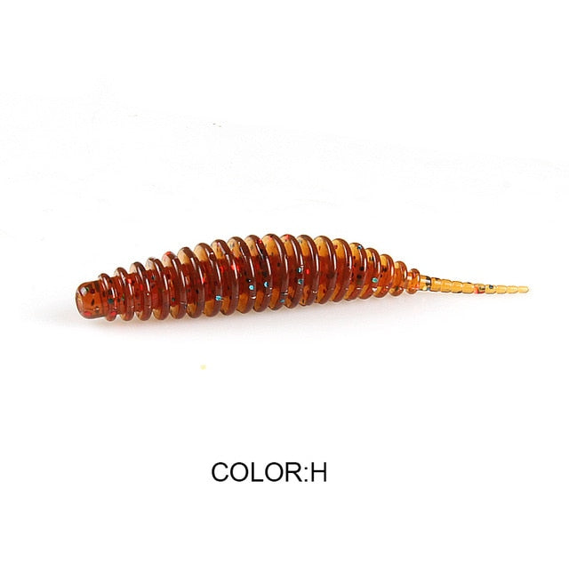 worm bait soft bait Tanta  fishing lures Pesca carp fishing bass lure Isca artificial PVA - KiwisLove