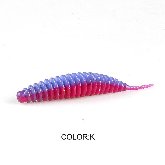 worm bait soft bait Tanta  fishing lures Pesca carp fishing bass lure Isca artificial PVA - KiwisLove