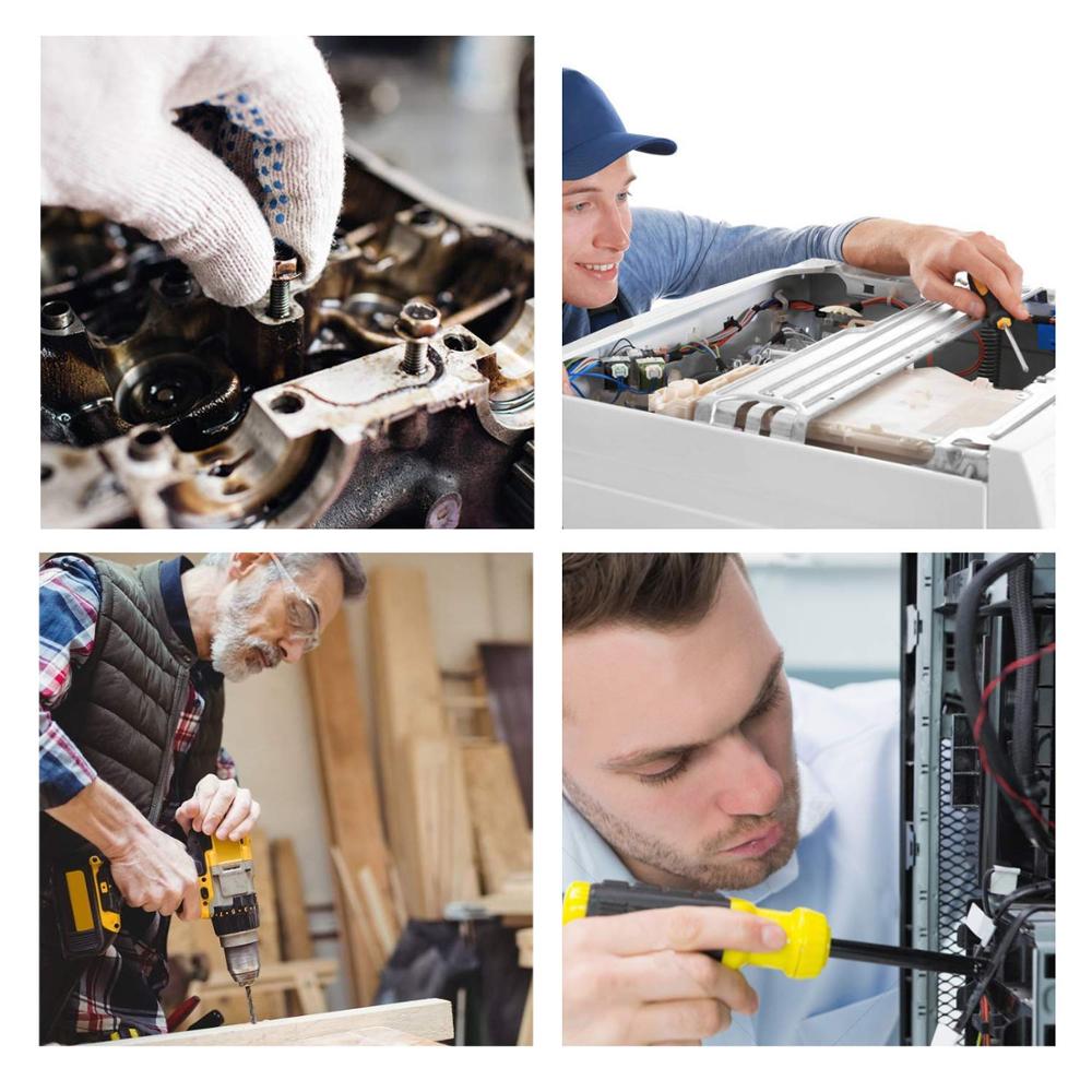 286pcs  410 Stainless Steel Hexagon Flange Self-drilling Tapping Screws Kit - KiwisLove