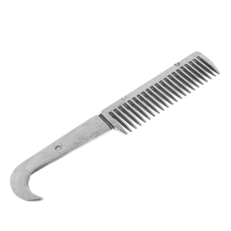 Stainless Steel Polished Horse Pony Grooming Comb Tool Currycomb Durable Horse Care Equipment - KiwisLove