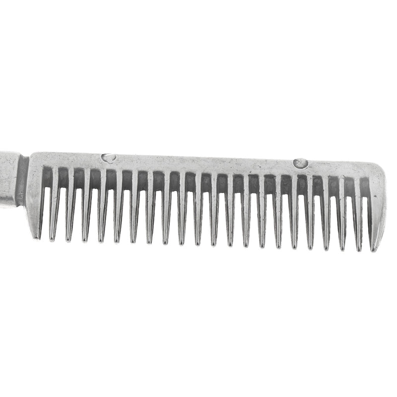 Stainless Steel Polished Horse Pony Grooming Comb Tool Currycomb Durable Horse Care Equipment - KiwisLove