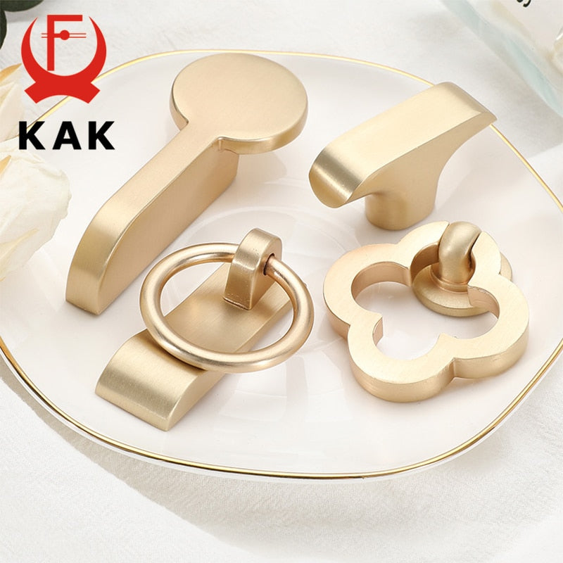 Gold Cabinet Knobs and Handles Luxury - KiwisLove