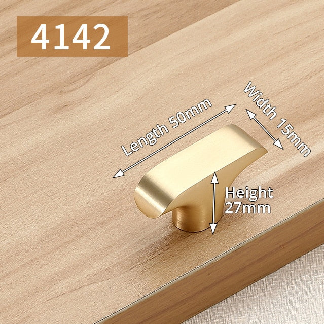 Gold Cabinet Knobs and Handles Luxury - KiwisLove