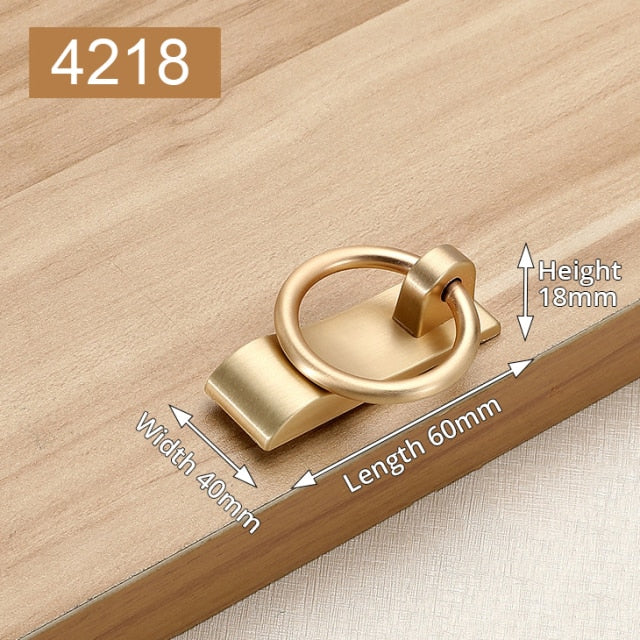 Gold Cabinet Knobs and Handles Luxury - KiwisLove