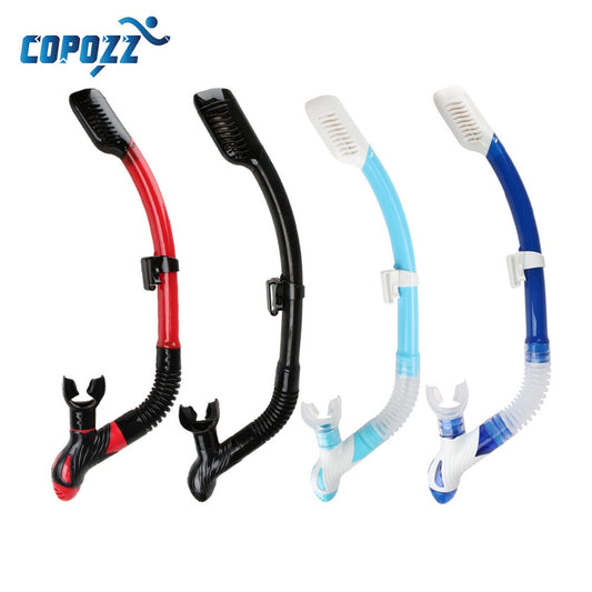 Copozz Brand Professional Dry Snorkel Tube  Diving Swimming  Underwater - KiwisLove