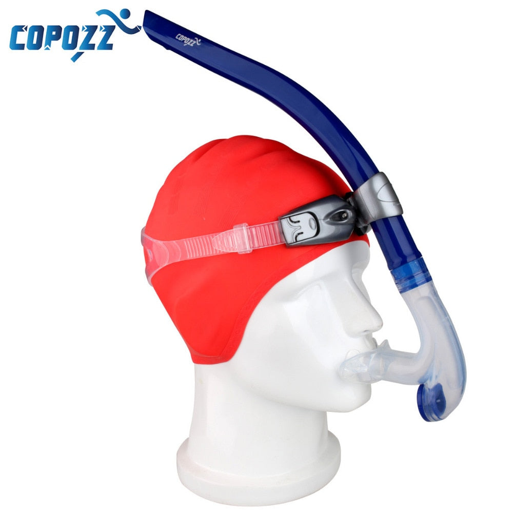 Copozz Professional Open Top Snorkels Swimming Diving Snorkeling Beginer - KiwisLove