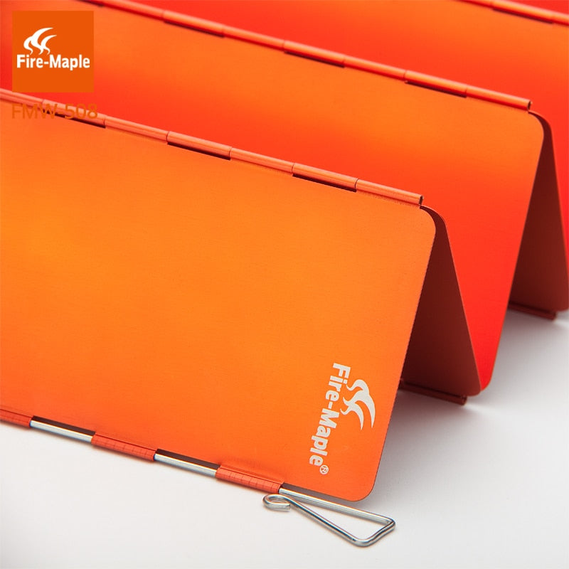 Fire Maple FMW-508 Wind Shield Outdoor 8-Plates Wind Screen  Camping - KiwisLove