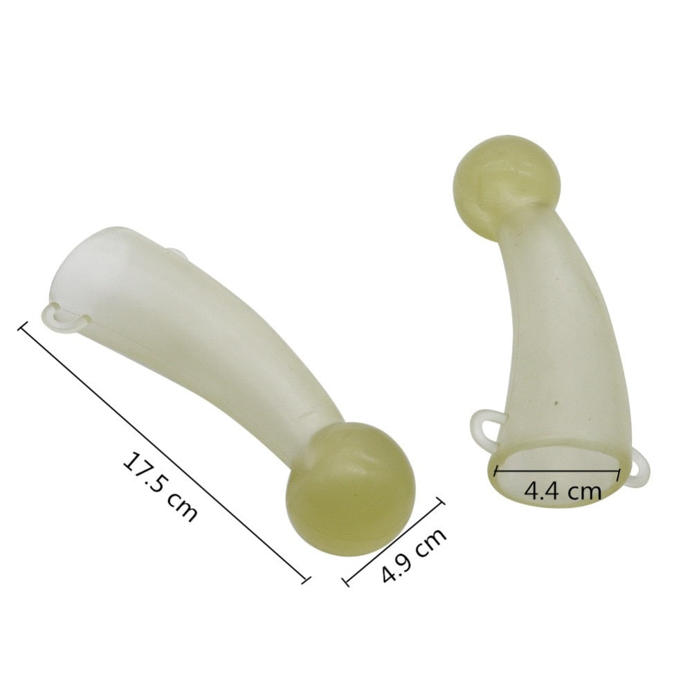 1 Pair Cow horn protective case Silicone Protect Cover Calf Prevent - KiwisLove