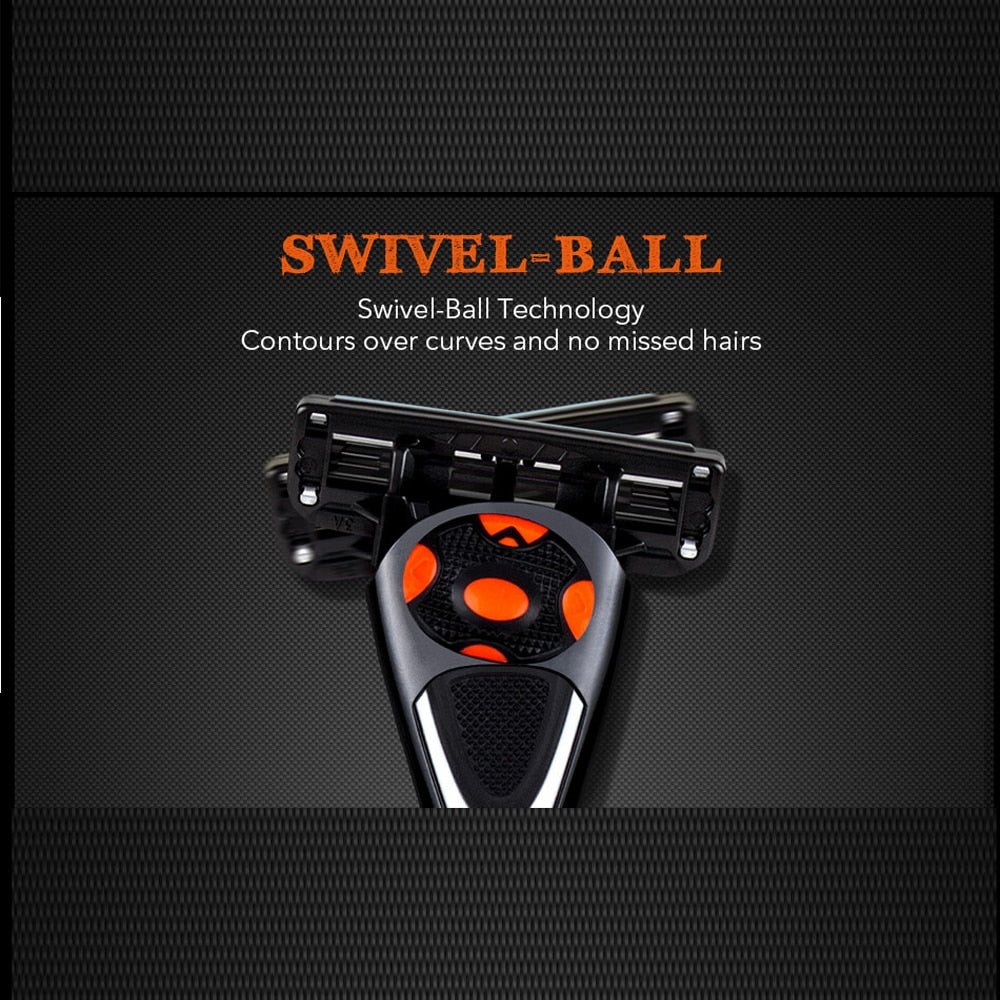 Qshave Black Spider Man Manual Shaving Razor With Beautiful Present Box - KiwisLove