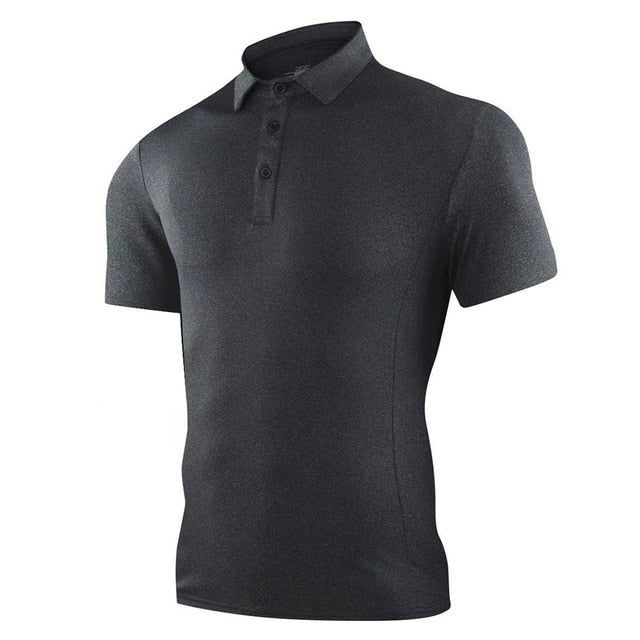 Golf Wear High Quality Business Golf Shirt Men's T-shirt Sportswear Top Golf Shirt Feather Jersey Fitness Wear - KiwisLove