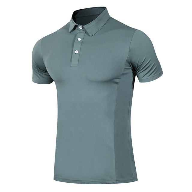 Golf Wear High Quality Business Golf Shirt Men's T-shirt Sportswear Top Golf Shirt Feather Jersey Fitness Wear - KiwisLove