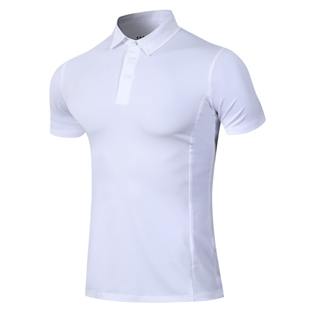 Golf Wear High Quality Business Golf Shirt Men's T-shirt Sportswear Top Golf Shirt Feather Jersey Fitness Wear - KiwisLove