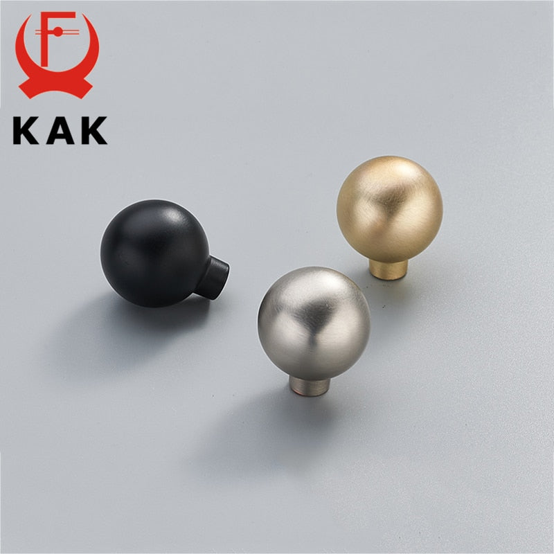 Zinc Alloy Pearl Gold Cabinet Knobs Kitchen Door Handles - KiwisLove