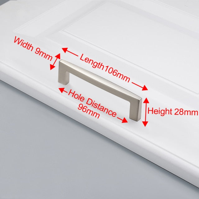 Zinc Alloy Pearl Gold Cabinet Knobs Kitchen Door Handles - KiwisLove