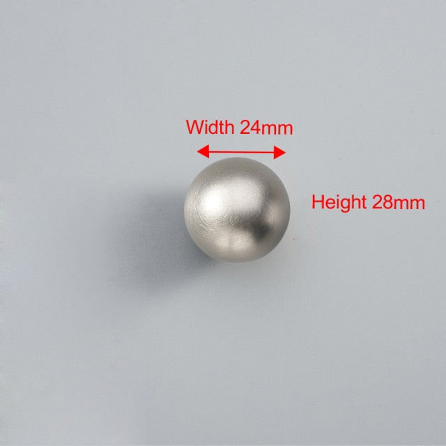 Zinc Alloy Pearl Gold Cabinet Knobs Kitchen Door Handles - KiwisLove