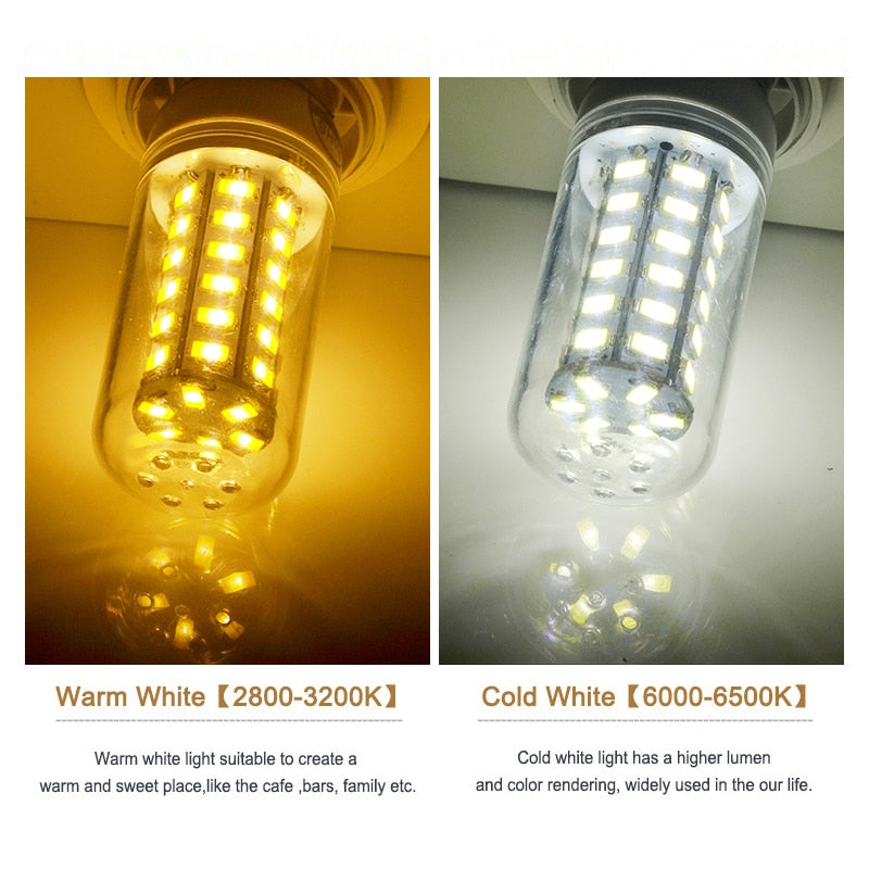 LED Corn Bulbs Chandelier E27 E14 SMD 5730 - KiwisLove