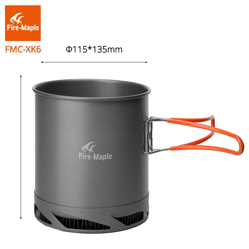 Fire Maple FMC-XK6  Heat Exchanger Pot 1L - KiwisLove