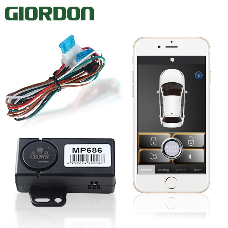 phone sensor control car  unlock, leaves the lock and outputs the original horn - KiwisLove