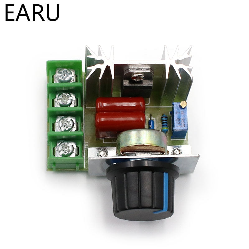 AC SCR Voltage Regulator Dimming Dimmers Motor Speed Controller Thermostat - KiwisLove