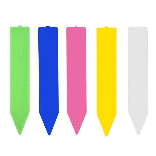 100Pcs Garden Plant Labels Plastic Plant Tags Nursery Markers - KiwisLove