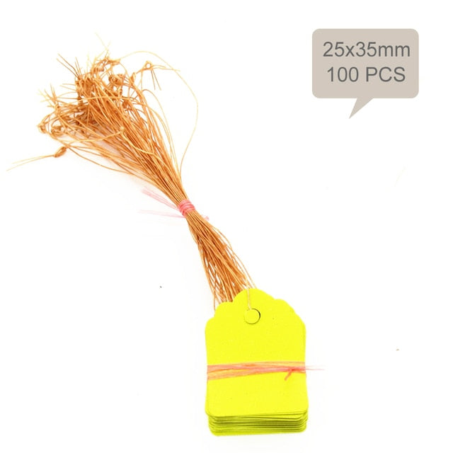 100PCS 35x25MM Hanging Plant Markers Labels - KiwisLove