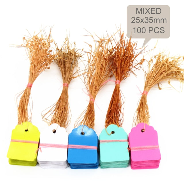 100PCS 35x25MM Hanging Plant Markers Labels - KiwisLove