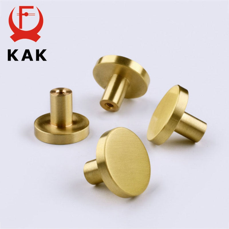 Brass Furniture Handles Copper Cabinet Knobs - KiwisLove